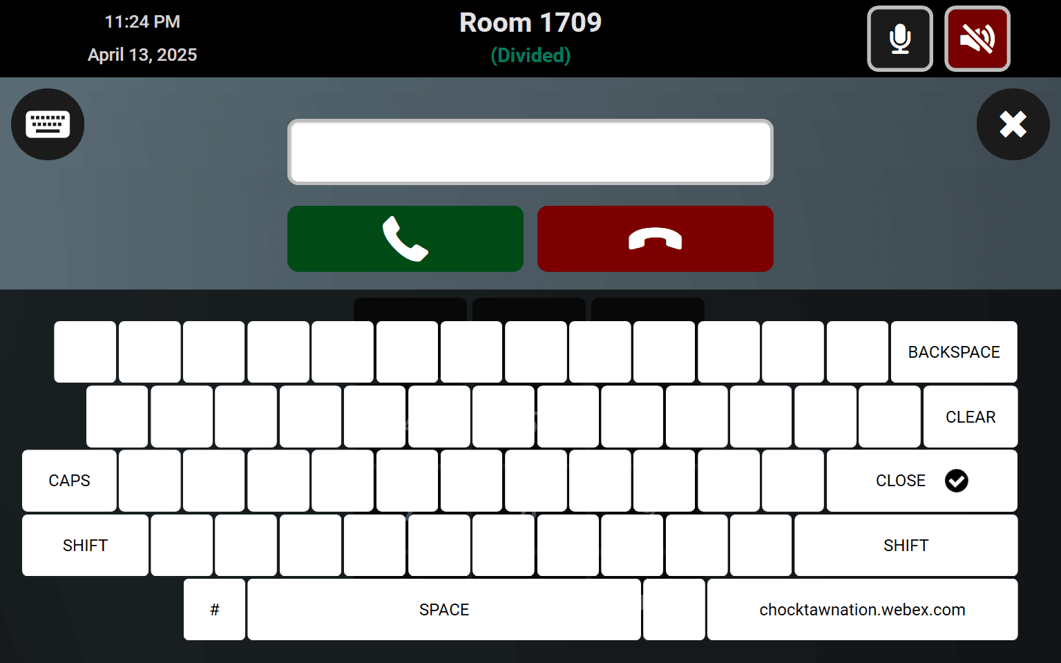 Choctaw Casinos & Resorts - Choctaw Nation of Oklahoma Headquarters touch panel interface, image 9